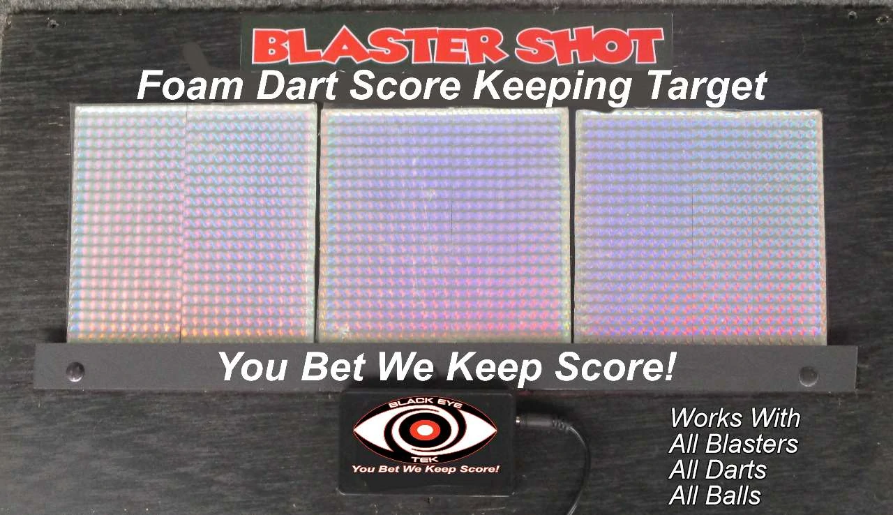 Blaster Shot Nerf Score Keeping Target