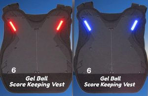 Gel Ball Score Keeping Vests by Blaster Shot