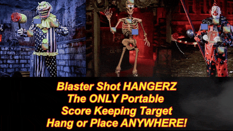 Buy HANGERZ Zombie Target Shooing Booth