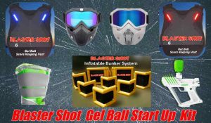 Gel Ball Business Startup-20 Gel Blasters-10 Scoring Vests