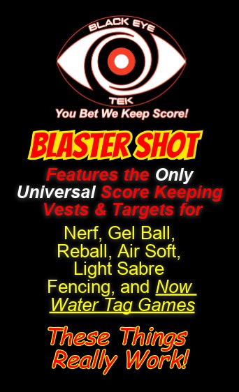 Universal Score Keeping for Gel Ball, Nerf, Reball, Airsoft and Water Tag